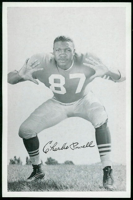 Charlie Powell - 1955 49ers Team Issue #29 - nm
