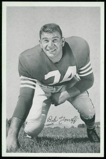 Bob Toneff - 1955 49ers Team Issue #36 - nm+