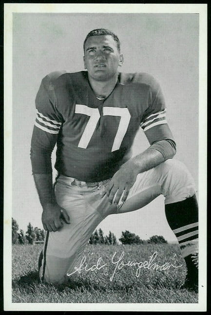Sid Youngelman - 1955 49ers Team Issue #38 - nm