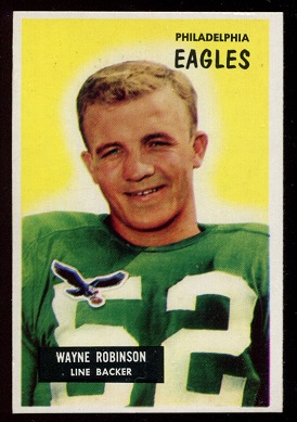 Wayne Robinson - 1955 Bowman #108 - exmt