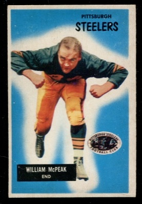 Bill McPeak - 1955 Bowman #116 - ex