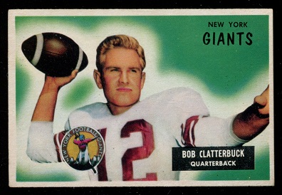 Bob Clatterbuck - 1955 Bowman #141 - ex
