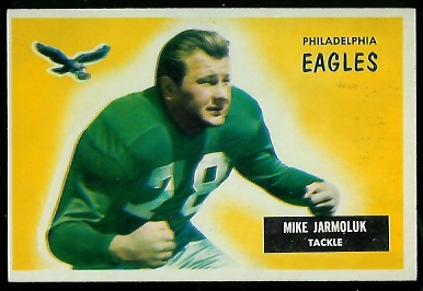 Mike Jarmoluk - 1955 Bowman #151 - nm oc