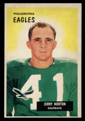 Jerry Norton - 1955 Bowman #155 - ex