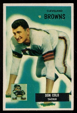 Don Colo - 1955 Bowman #159 - ex