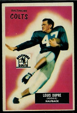L.G. Dupre - 1955 Bowman #160 - vg