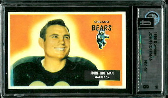 John Hoffman - 1955 Bowman #56 - GAI 8