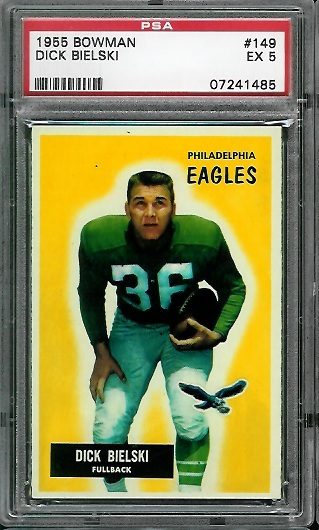 Dick Bielski - 1955 Bowman #149 - PSA 5