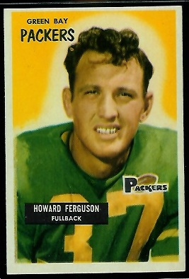 Howard Ferguson - 1955 Bowman #57 - nm+ oc