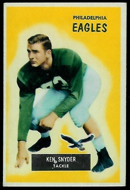 1955 Bowman #63 - Ken Snyder - exmt