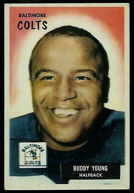 Buddy Young - 1955 Bowman #65 - exmt