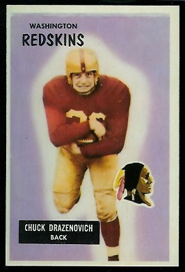 Chuck Drazenovich - 1955 Bowman #80 - nm