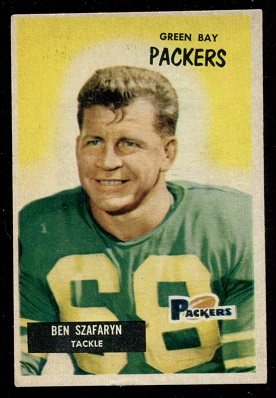 Len Szafaryn - 1955 Bowman #86 - ex+