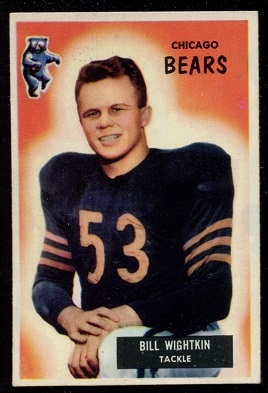Bill Wightkin - 1955 Bowman #92 - exmt