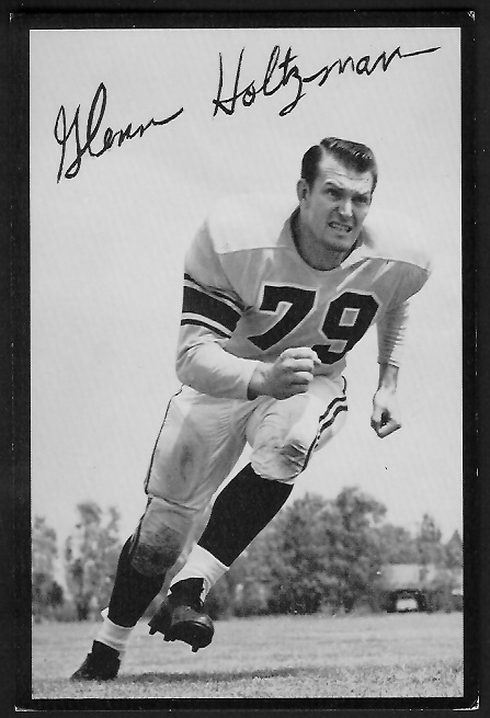 Glenn Holtzman - 1955 Rams Team Issue #16 - ex