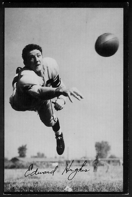 Ed Hughes - 1955 Rams Team Issue #17 - ex