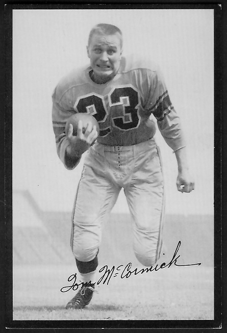 Tom McCormick - 1955 Rams Team Issue #20 - ex