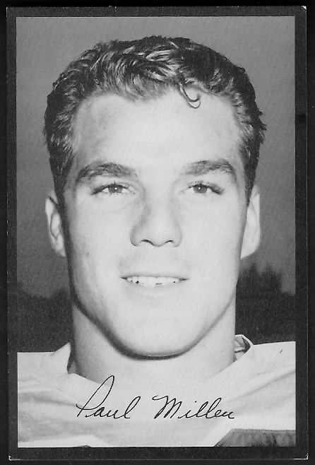 Paul Miller - 1955 Rams Team Issue #23 - exmt