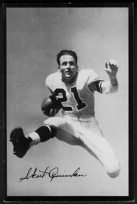 Volney Quinlan - 1955 Rams Team Issue #27 - ex