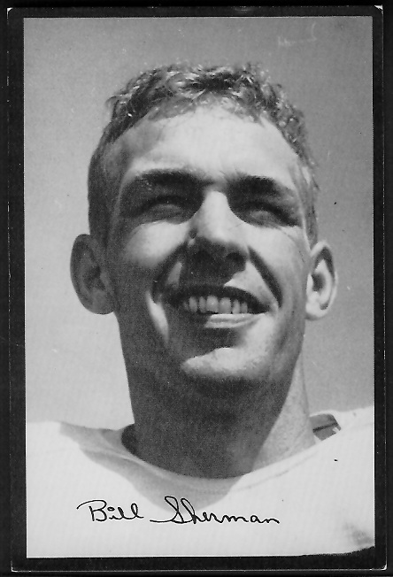 Will Sherman - 1955 Rams Team Issue #30 - vg-ex