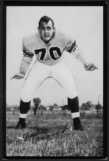 Charles Toogood - 1955 Rams Team Issue #32 - ex