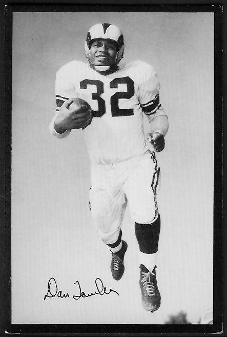 Dan Towler - 1955 Rams Team Issue #33 - ex