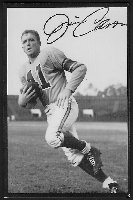 Jim Cason - 1955 Rams Team Issue #4 - ex