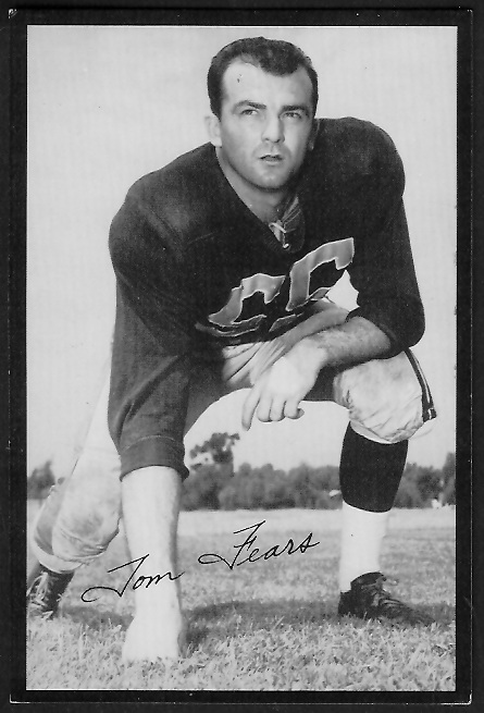 Tom Fears - 1955 Rams Team Issue #7 - ex