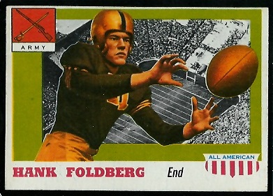 Hank Foldberg - 1955 Topps All-American #32 - exmt