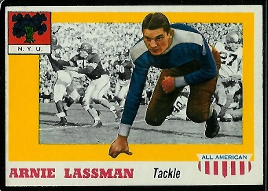 Arnie Lassman - 1955 Topps All-American #46 - exmt
