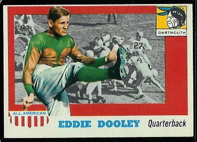Eddie Dooley - 1955 Topps All-American #54 - nm oc