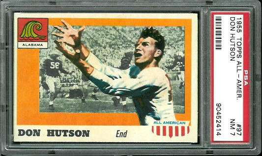 Don Hutson - 1955 Topps All-American #97 - PSA 7