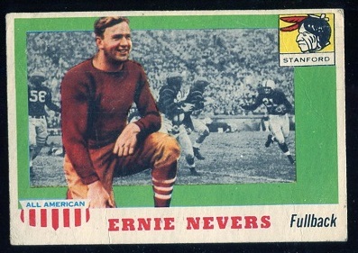 1955 Topps All-American #56 - Ernie Nevers - good