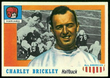 Charley Brickley - 1955 Topps All-American #61 - exmt