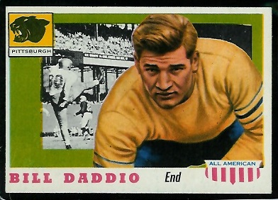Bill Daddio - 1955 Topps All-American #70 - exmt