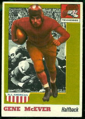 Gene McEver - 1955 Topps All-American #74 - ex