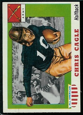 Chris Cagle - 1955 Topps All-American #95 - exmt