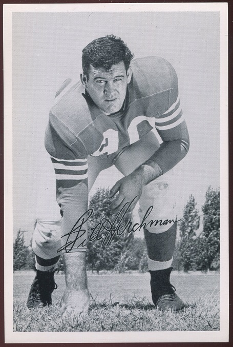 1956 49ers Team Issue #13 - Bill Herchman - nm