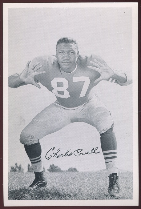 1956 49ers Team Issue #26 - Charlie Powell - nm