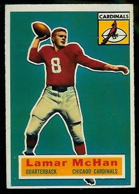 1956 Topps #118 - Lamar McHan - ex