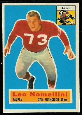 Leo Nomellini - 1956 Topps #74 - nm