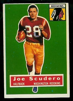 1956 Topps #85 - Joe Scudero - ex