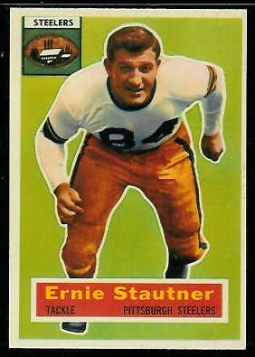 1956 Topps #87 - Ernie Stautner - nm oc