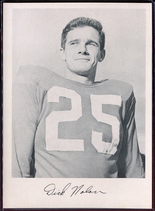1957 Giants Team Issue #21 - Dick Nolan - exmt