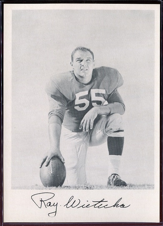 1957 Giants Team Issue #33 - Ray Wietecha - nm
