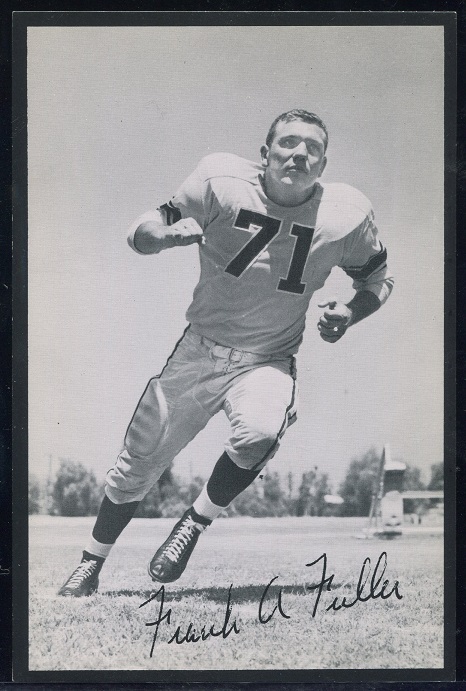 1957 Rams Team Issue #12 - Frank Fuller - nm