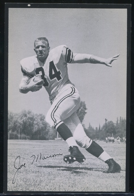 1957 Rams Team Issue #22 - Joe Marconi - exmt