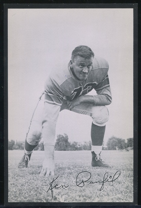 1957 Rams Team Issue #25 - Ken Panfil - nm