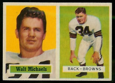 Walt Michaels - 1957 Topps #102 - ex