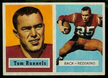 Tom Runnels - 1957 Topps #110 - exmt